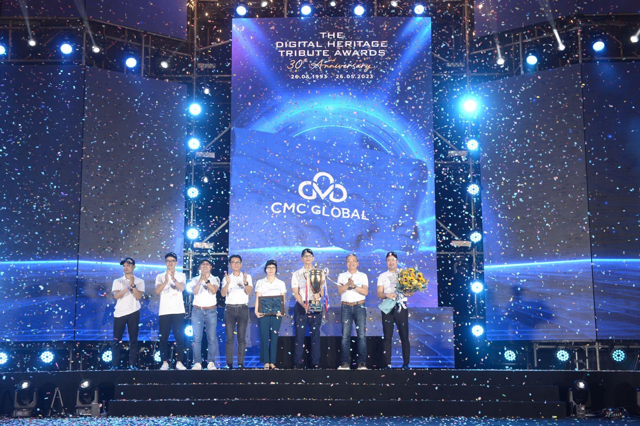 Tập thể CMC Global vinh dự nhận giải “Lá cờ đầu” nhân kỉ niệm 30 năm thành lập Tập đoàn Công nghệ CMC