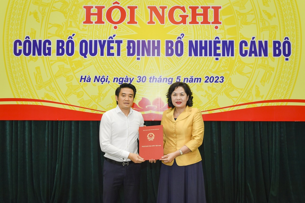 Ông Trần Anh Tuấn được bổ nhiệm giữ chức Vụ trưởng Vụ Tổ chức cán bộ NHNN
