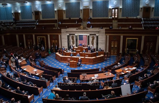 Một phiên họp lưỡng viện Quốc hội Mỹ. Ảnh minh họa: AFP/TTXVN