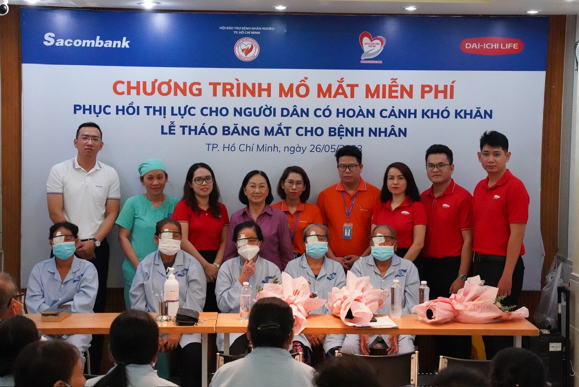 Chương trình mổ mắt miễn phí cho các bệnh nhân tại tỉnh Tây Ninh được thực hiện tại TP.HCM nhằm đảm bảo cơ sở vật chất