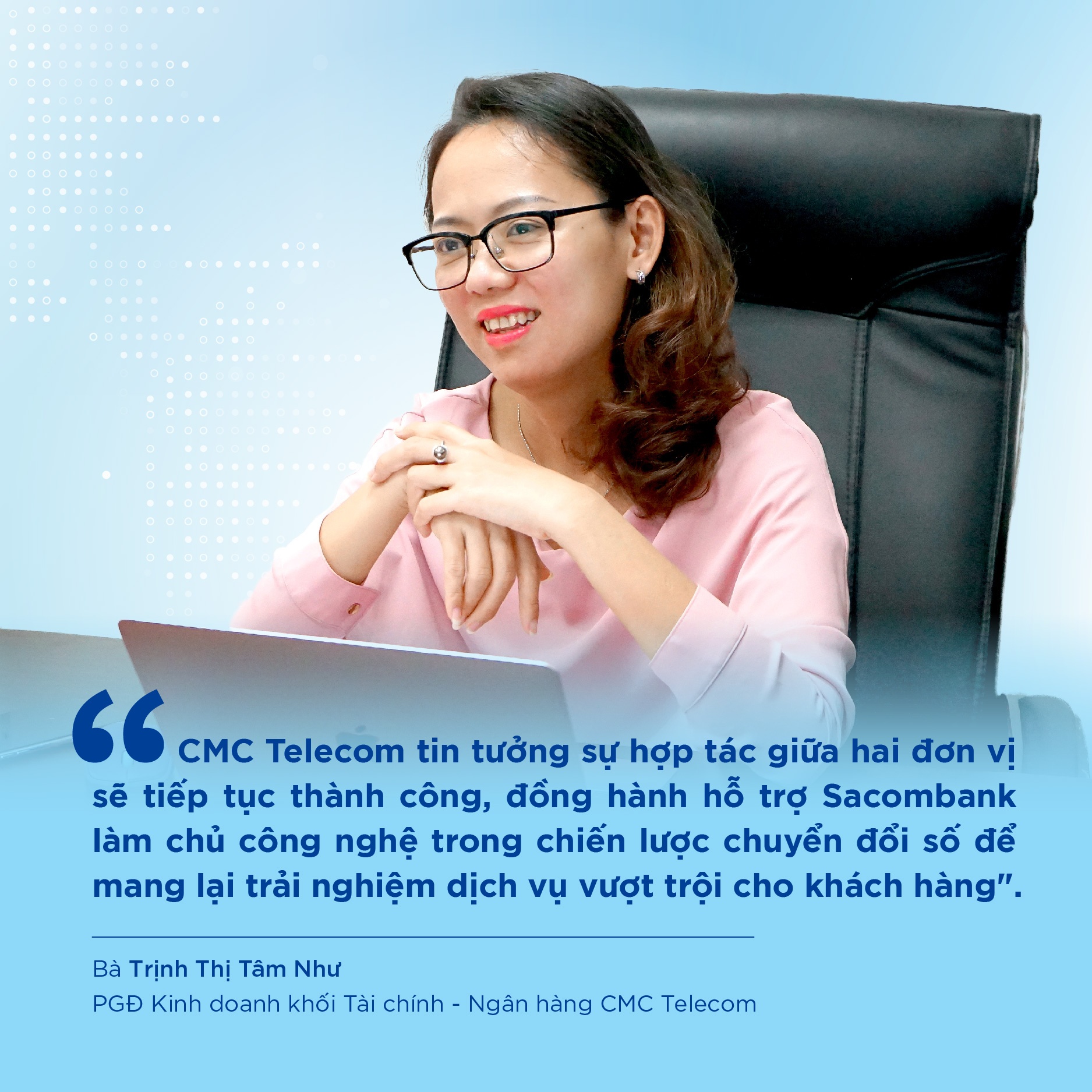 Sacombank hợp tác cùng CMC Telecom triển khai hạ tầng Data Center: Dự án trọng điểm trong chiến lược chuyển đổi số