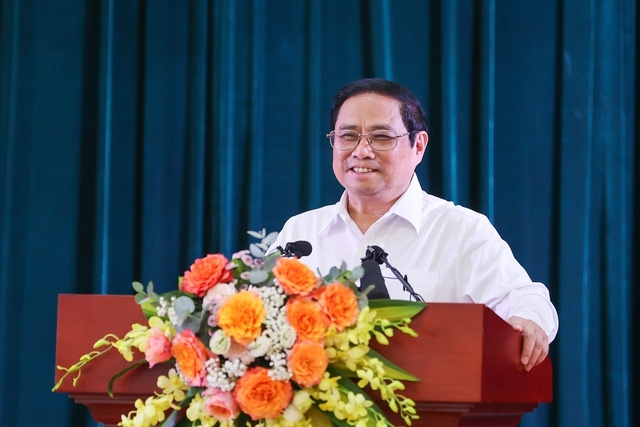 Thủ tướng Phạm Minh Chính đến thăm và làm việc với Hội Nhà báo Việt Nam