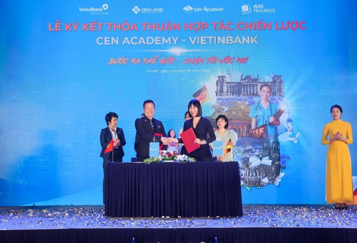 VietinBank chính thức trở thành đối tác chiến lược của Cen Land