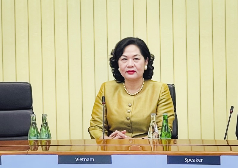 Thống đốc Nguyễn Thị Hồng tham dự Hội nghị thường niên Ngân hàng Thanh toán Quốc tế