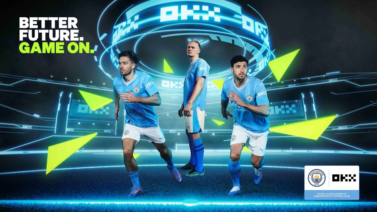 OKX  trở thành đối tác trang phục tập luyện chính thức của câu lạc bộ Manchester City cho mùa giải 2022/23.