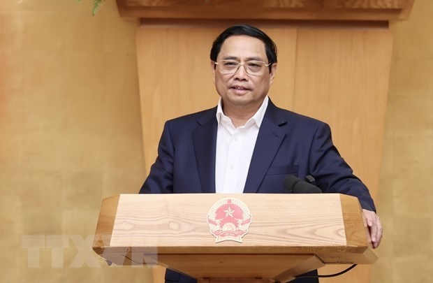 Thủ tướng Chính phủ Phạm Minh Chính - Ảnh: TTXVN