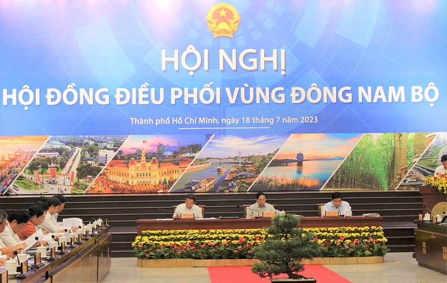Thủ tướng Phạm Minh Chính chủ trì Hội nghị Hội đồng điều phối vùng Đông Nam bộ