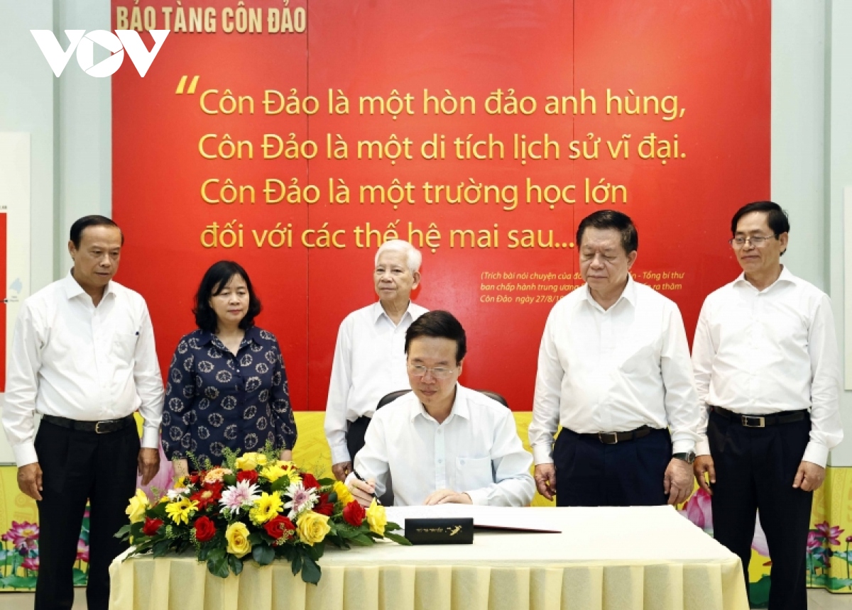 Chủ tịch nước Võ Văn Thưởng gặp mặt các cựu tù chính trị Côn Đảo - Ảnh 5.