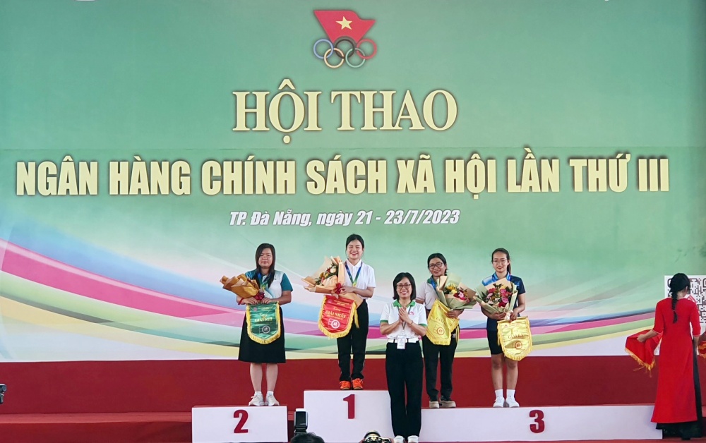 Hội thao NHCSXH lần III: 103 giải thưởng được trao cho các đội, vận động viên xuất sắc