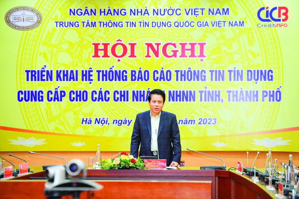Phó Thống đốc Phạm Tiến Dũng phát biểu tại Hội nghị