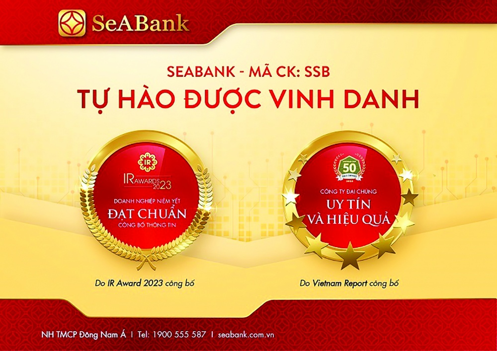 SeABank: Tự hào được vinh danh