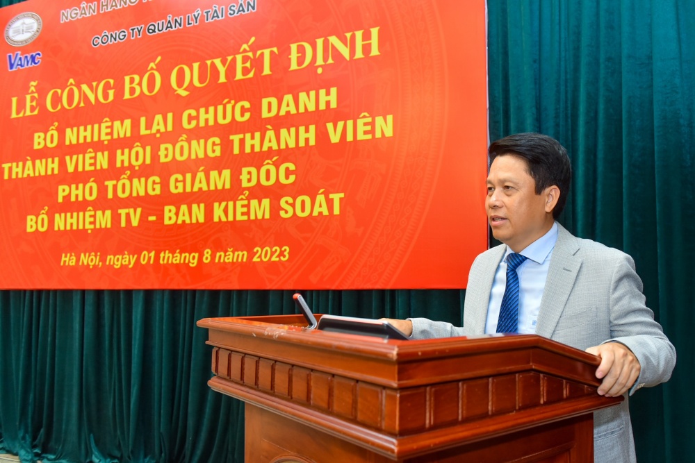 Phó Thống đốc NHNN Phạm Tiến Dũng  phát biểu