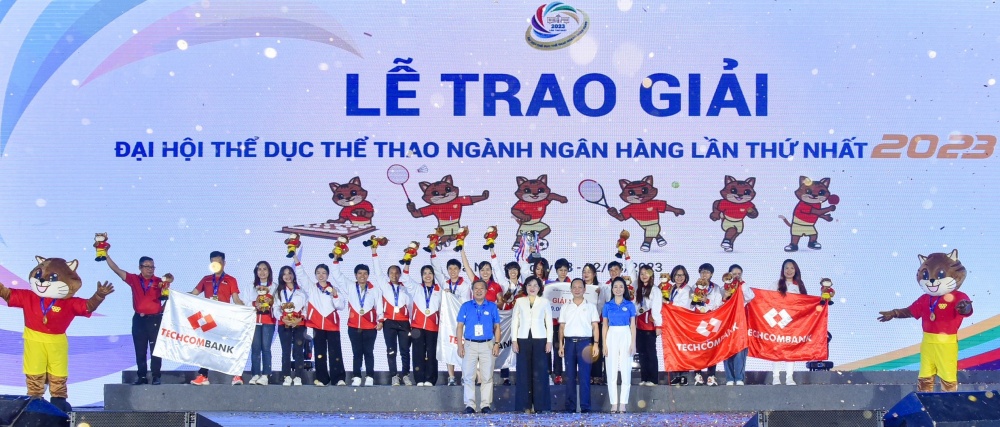 Bế mạc Đại hội TDTT ngành Ngân hàng: Khẳng định tinh thần đoàn kết, vì một Việt Nam cường thịnh