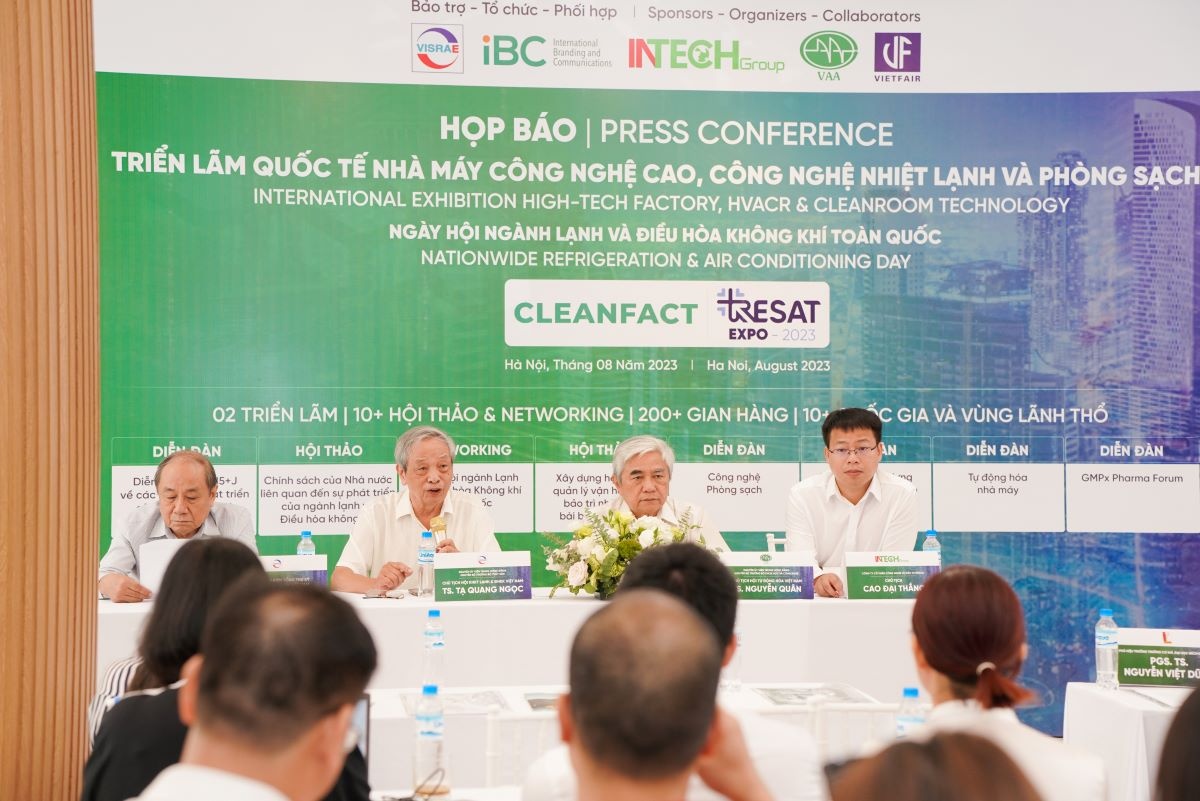 Việt Nam tổ chức triển lãm quốc tế về công nghệ nhiệt lạnh và phòng sạch