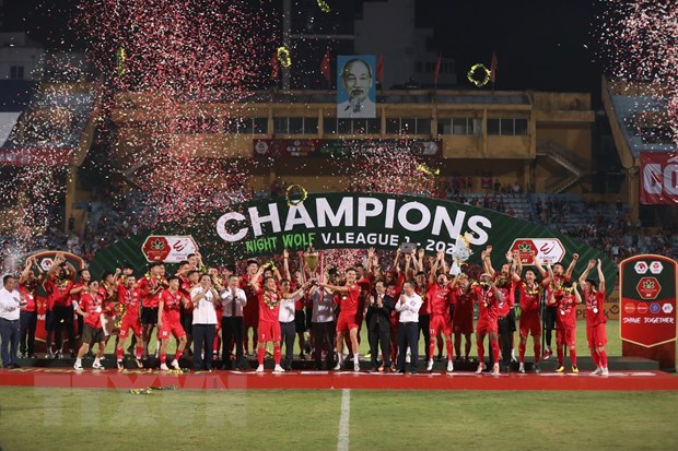 Câu lạc bộ Công an Hà Nội giành chức Vô địch V.League 1-2023