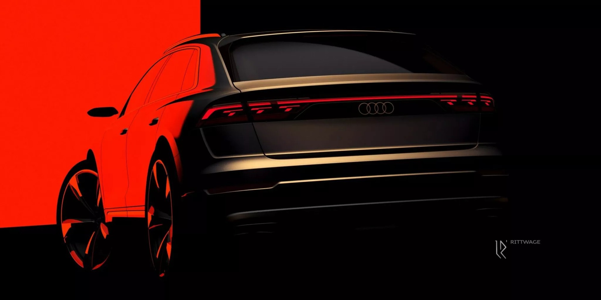 Audi Q8 2024 có ảnh chính thức đầu tiên