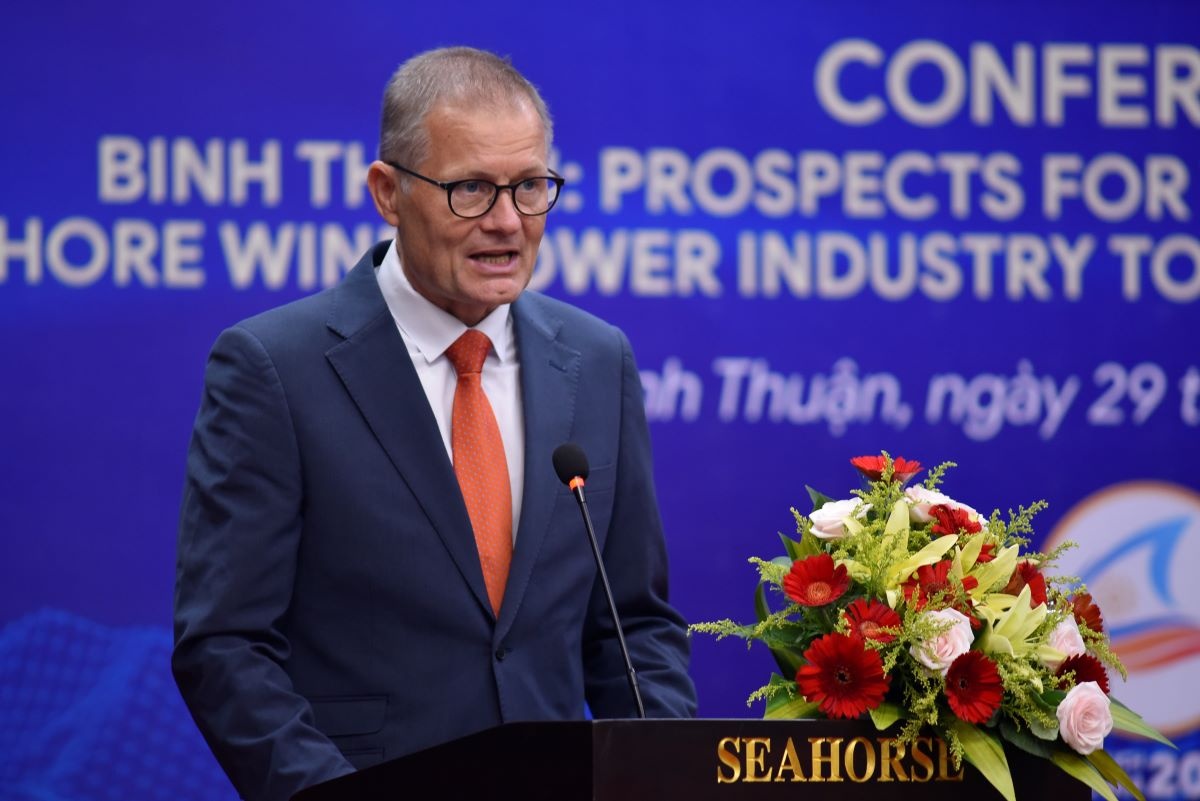Ngài Nicolai Prytz – Đại sứ Đan Mạch tại Việt Nam tại Hội thảo