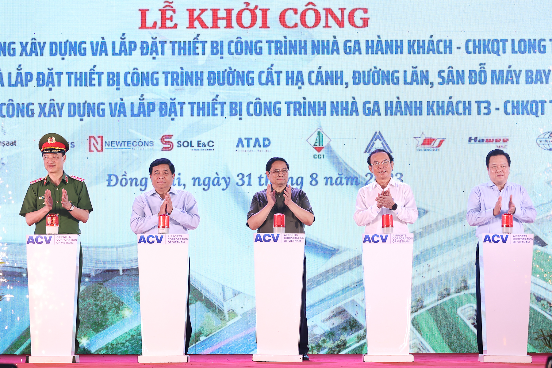 Thủ tướng: Phấn đấu vượt tiến độ 3 hạng mục quan trọng của dự án sân bay Long Thành, Tân Sơn Nhất