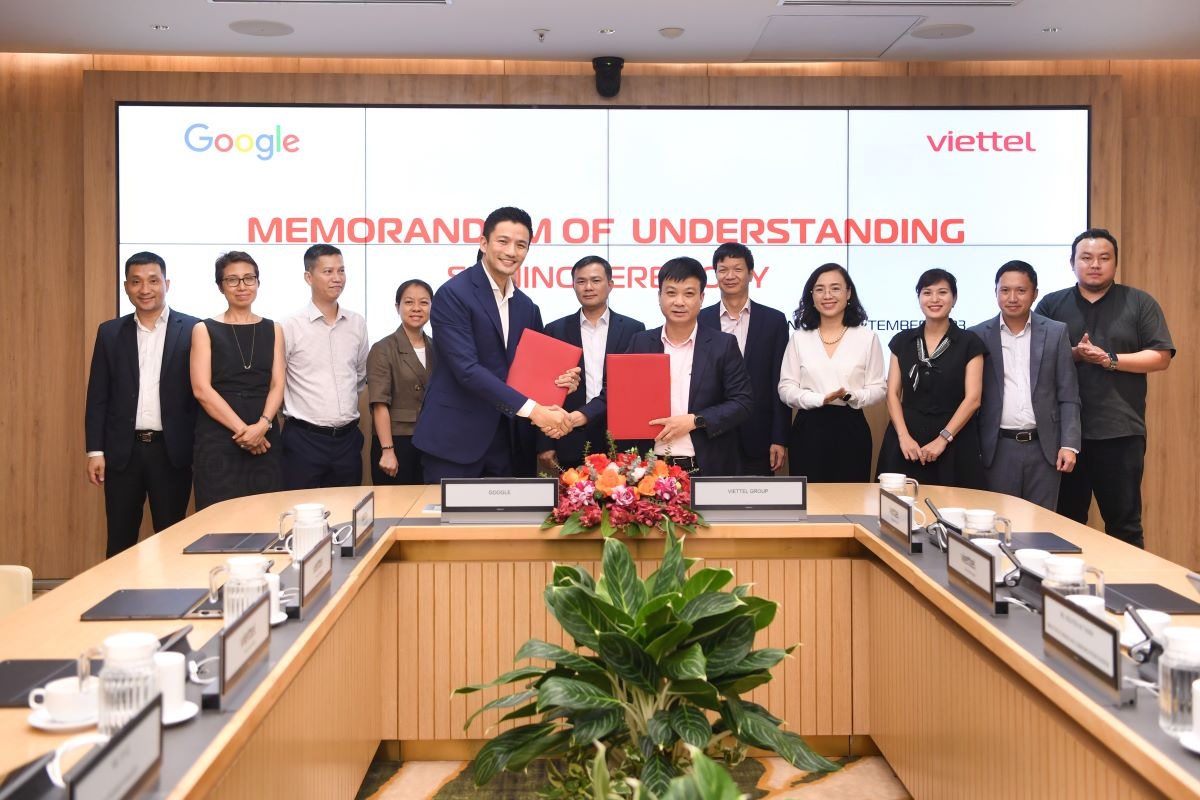 Ký kết giữa Viettel và Google sẽ thúc đẩy chuyển đổi số ngành giáo dục và điện toán đám mây tại Việt Nam.