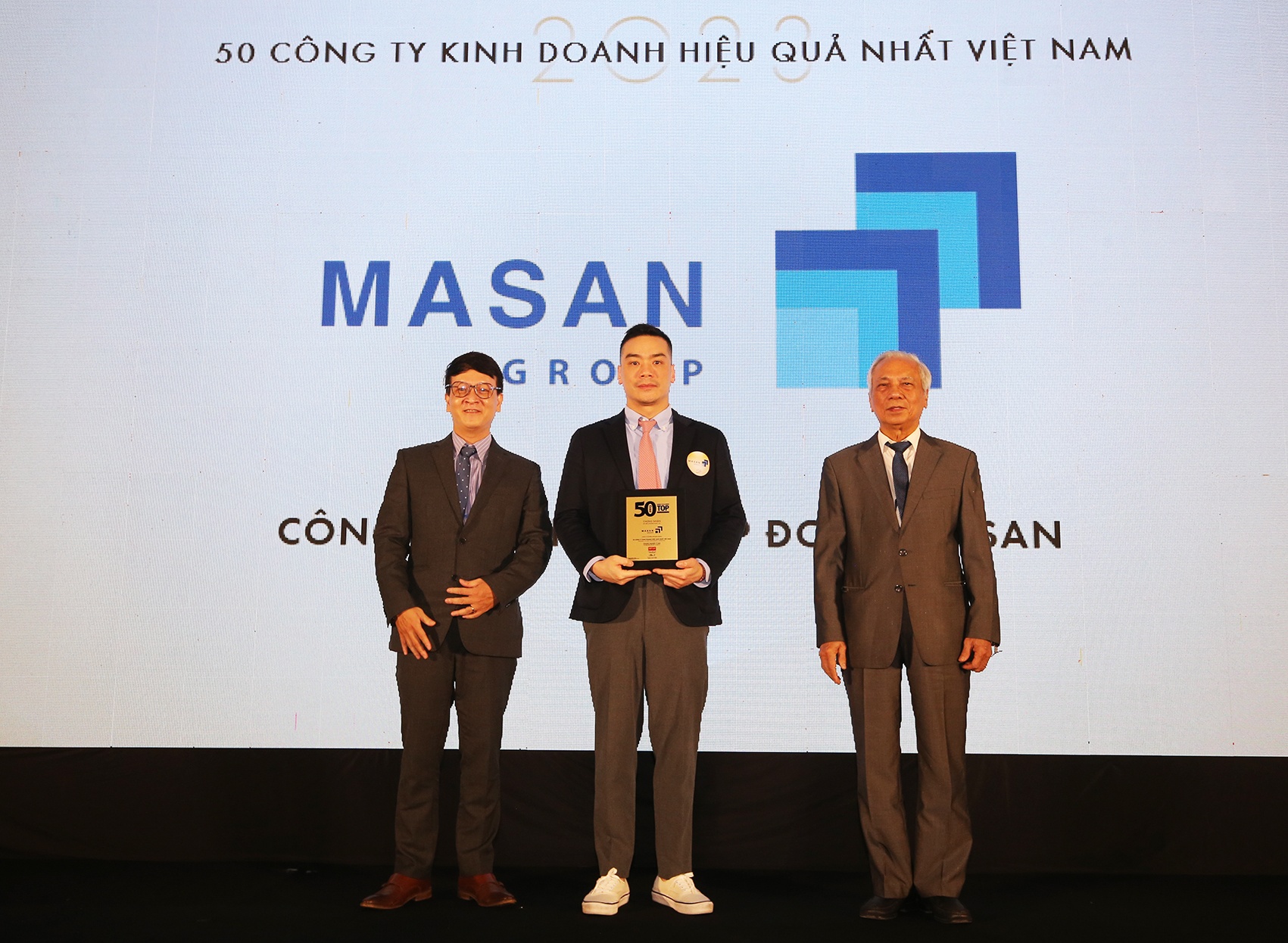 Masan 10 năm được vinh danh Top 50 Công ty kinh doanh hiệu quả nhất Việt Nam