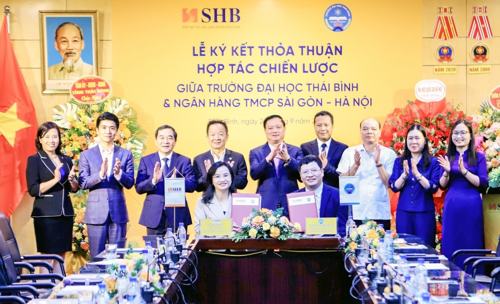 SHB hợp tác chiến lược với Đại học Thái Bình nâng cao chất lượng đào tạo và nguồn nhân lực