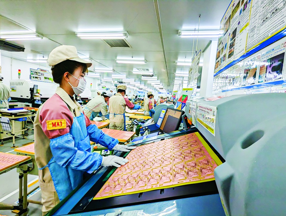 Sản xuất bảng mạch điện tử tại Công ty TNHH Meiko Việt Nam