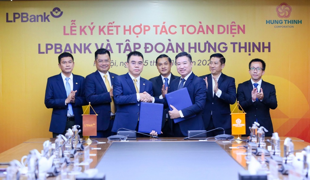 LPBank ký kết hợp tác toàn diện với Tập đoàn Hưng Thịnh
