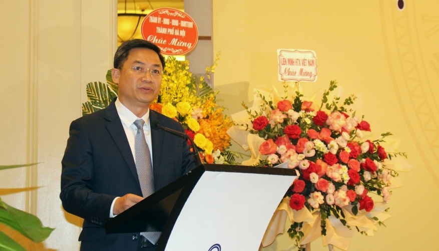 Phó Chủ tịch UBND TP Hà Nội Hà Minh Hải phát biểu