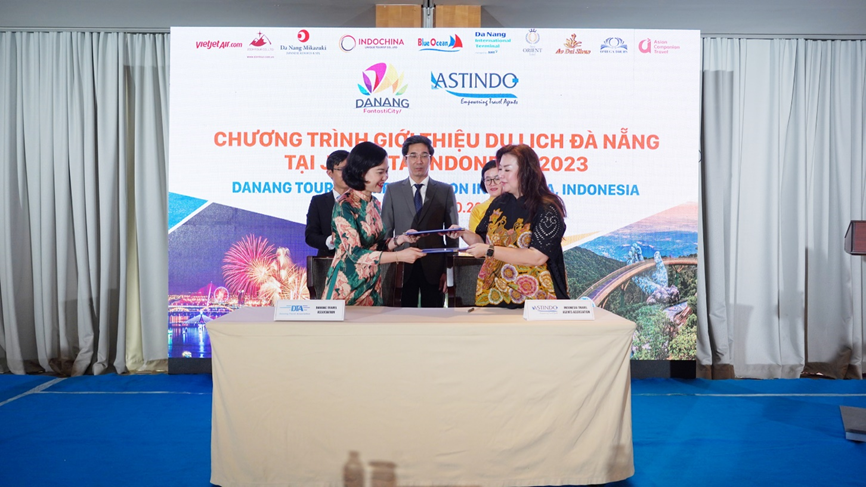  Ký kết hợp tác giữa Hội Lữ hành thành phố Đà Nẵng và Hiệp hội Du lịch Indonesia