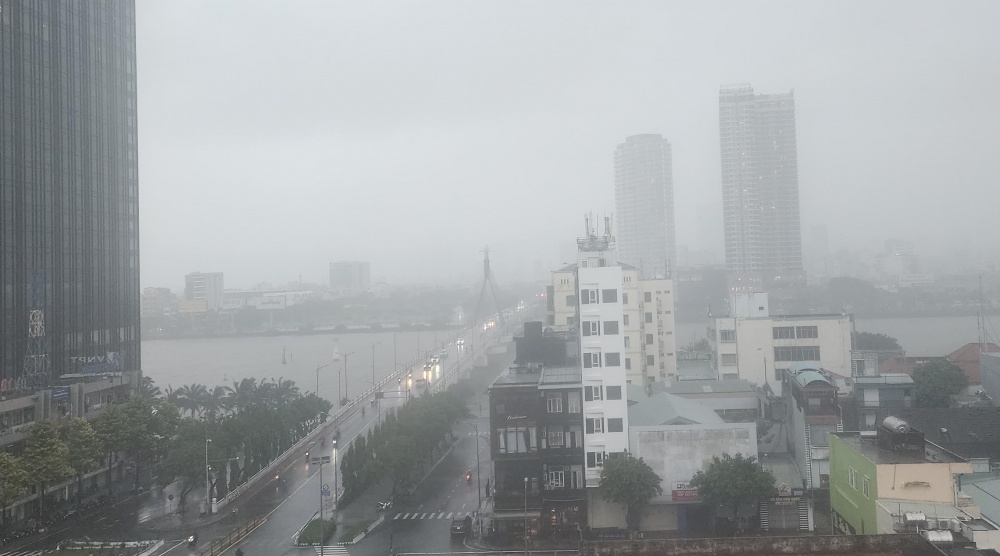 TP. Đà Nẵng liên tục xuất hiện mưa lớn tỏng những ngày qua.