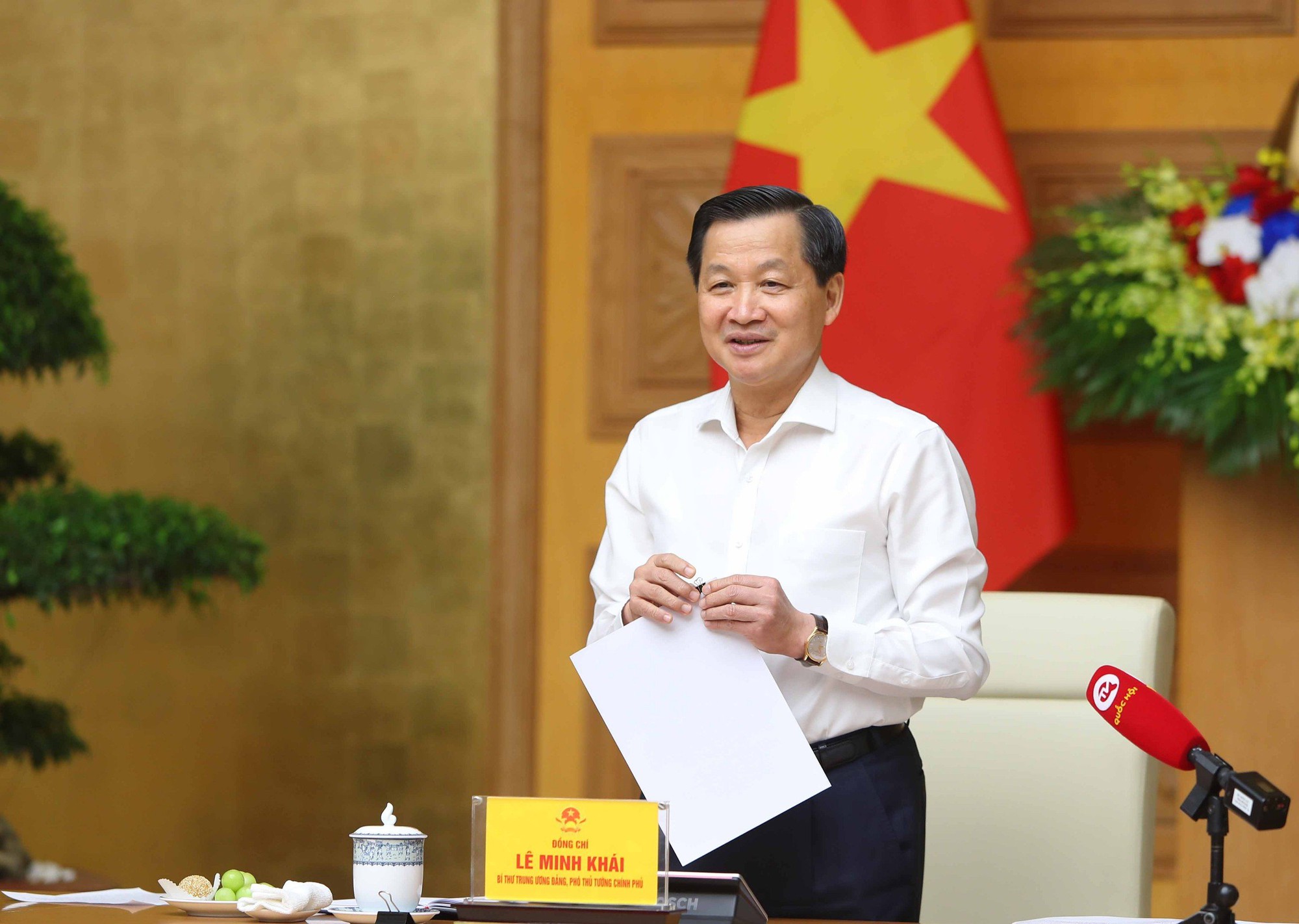 Phó Thủ tướng Lê Minh Khái: Quyết liệt hành động đưa Việt Nam ra khỏi &amp;quot;Danh sách Xám&amp;quot; của FATF - Ảnh 1.