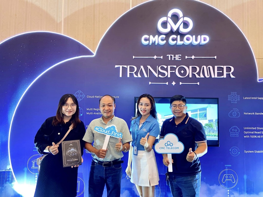 Đại diện CMC Telecom có mặt tại Sự kiện Tuần lễ chuyển đổi tại thành phố Hồ Chí Minh tháng 10/2023