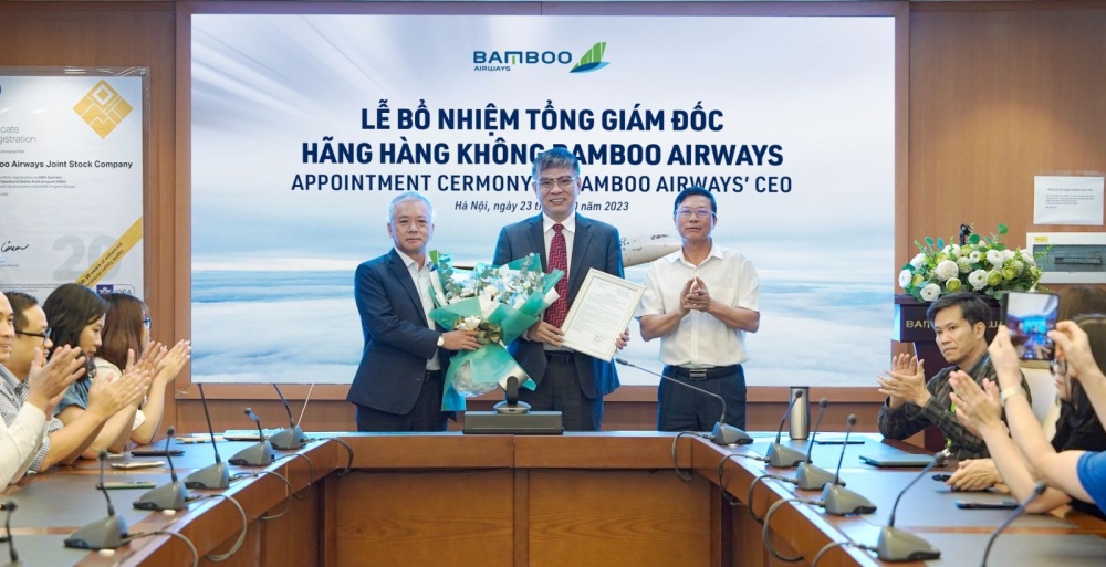Ông Lương Hoài Nam giữ vị trí Tổng giám đốc Bamboo Airways