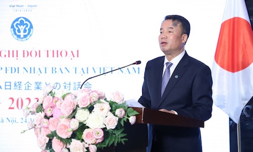 Ông Nguyễn Thế Mạnh - Tổng Giám đốc Bảo hiểm xã hội Việt Nam phát biểu tại Hội nghị.