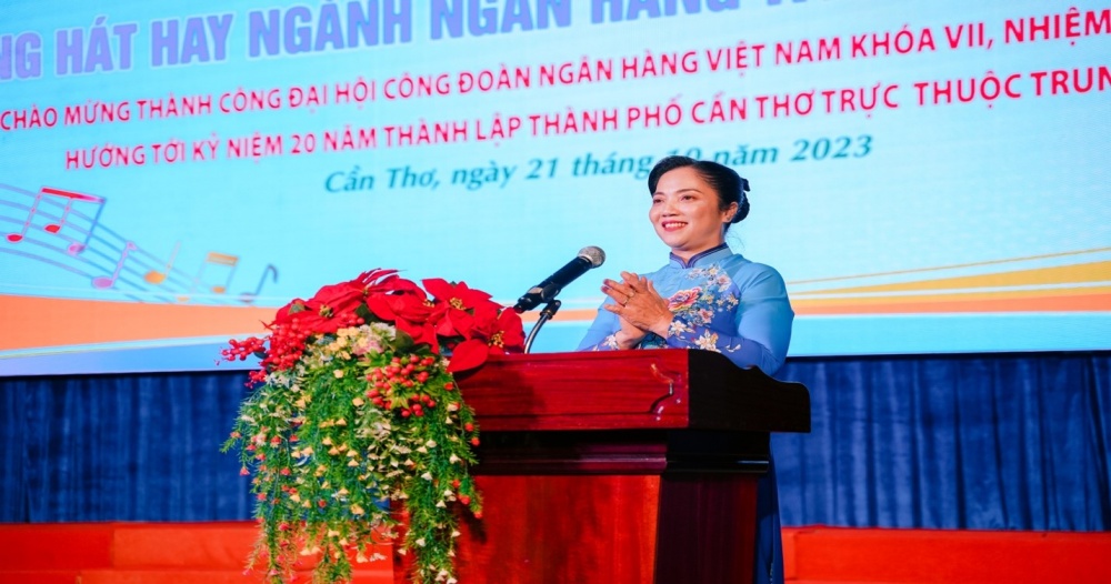 Hội thi Giọng hát hay ngành Ngân hàng TP. Cần Thơ năm 2023