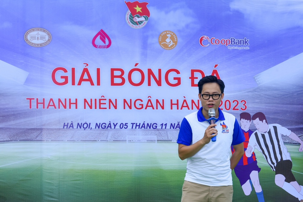 Giải bóng đá Đoàn Thanh niên Ngân hàng Trung ương năm 2023 thành công tốt đẹp