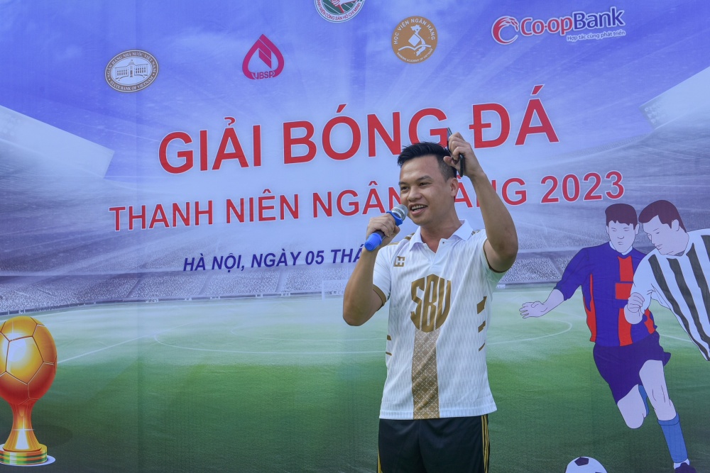 Giải bóng đá Đoàn Thanh niên Ngân hàng Trung ương năm 2023 thành công tốt đẹp