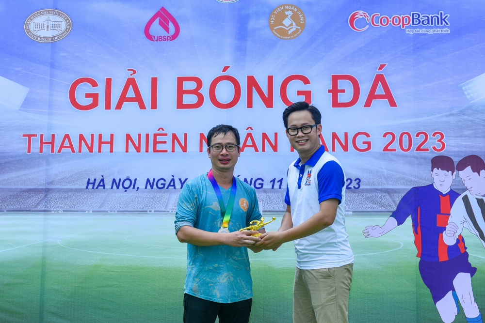 Giải bóng đá Đoàn Thanh niên Ngân hàng Trung ương năm 2023 thành công tốt đẹp