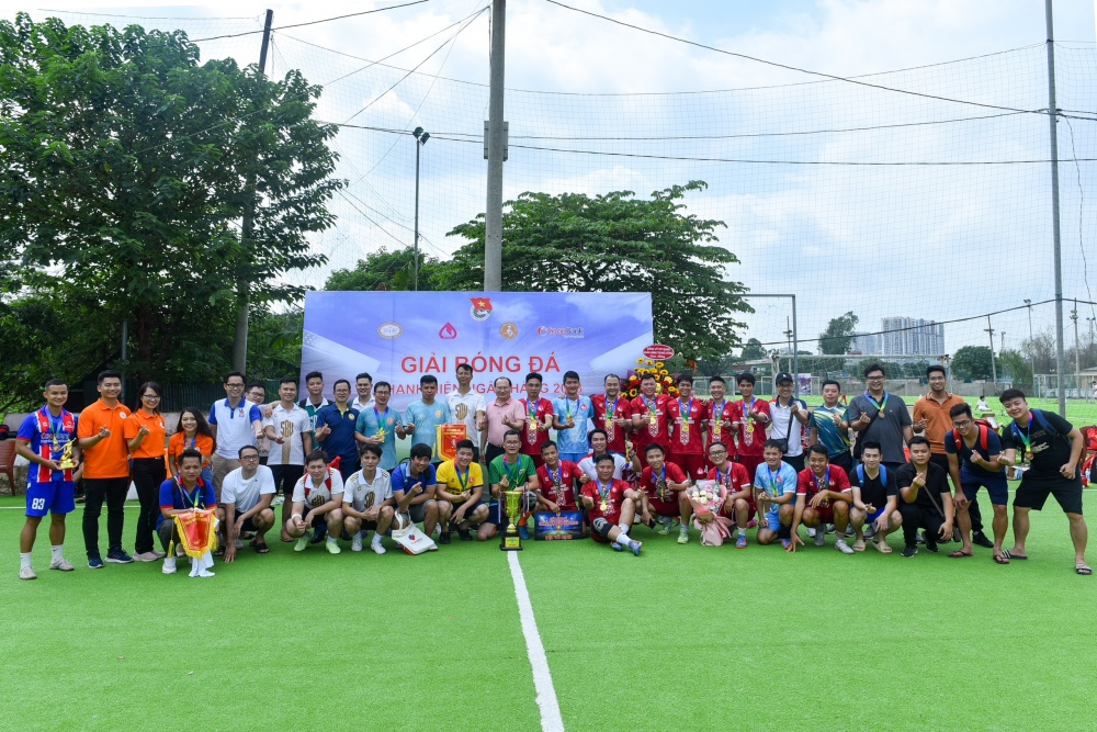 Giải bóng đá Đoàn Thanh niên Ngân hàng Trung ương năm 2023 thành công tốt đẹp