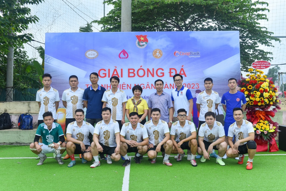 Giải bóng đá Đoàn Thanh niên Ngân hàng Trung ương năm 2023 thành công tốt đẹp