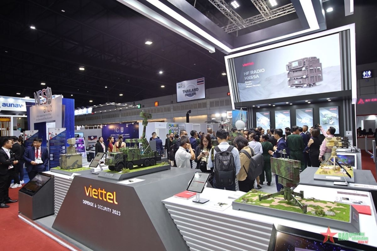 Viettel tổ chức gian hàng quốc gia Việt Nam tại Triển lãm Quốc phòng và An Ninh 2023