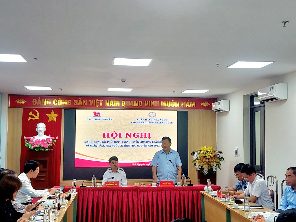 NHNN chi nhánh tỉnh Thái Nguyên tổ chức Hội nghị sơ kết công tác phối hợp tuyên truyền