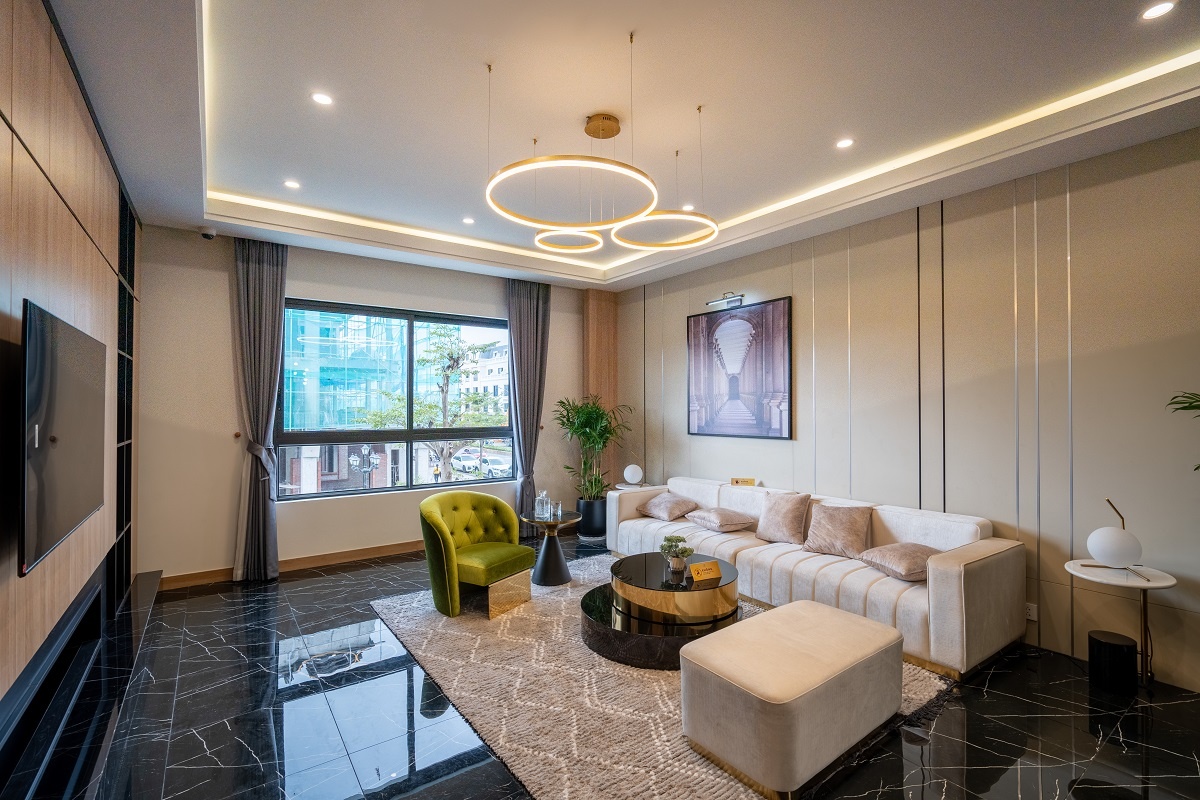 Tầng 4 - 5 là không gian sống tiện nghi cho gia chủ hoặc thiết kế homestay đẳng cấp cho thuê