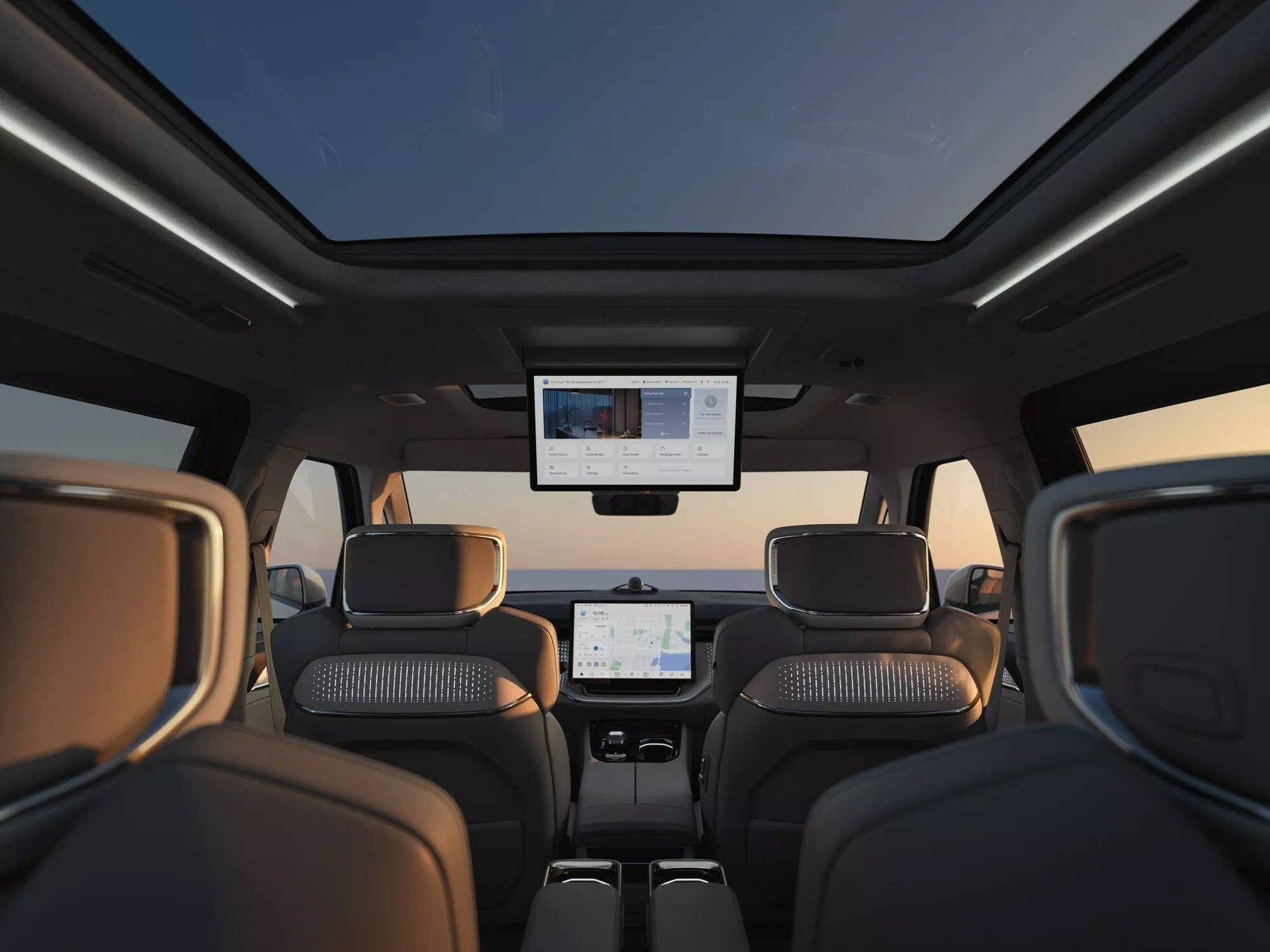 Volvo EM90 ra mắt: Nội thất biến được thành phòng chiếu phim, phòng ngủ, chạy 740 km/sạc, cạnh tranh Lexus LM- Ảnh 5.