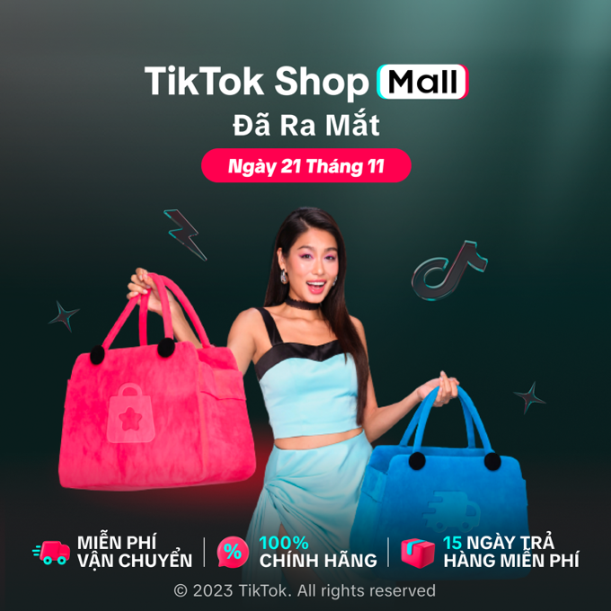 Ra mắt kênh bán hàng chính hãng TikTok Shop Mall tại Việt Nam