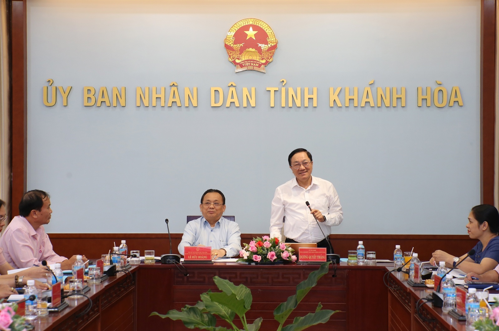 Đoàn công tác Trung ương làm việc với UBND tỉnh Khánh Hoà