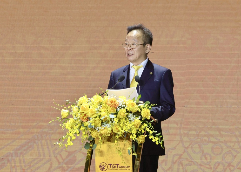 Ông Đỗ Quang Hiển, Nhà sáng lập, Chủ tịch Ủy ban Chiến lược Tập đoàn T&T Group phát biểu