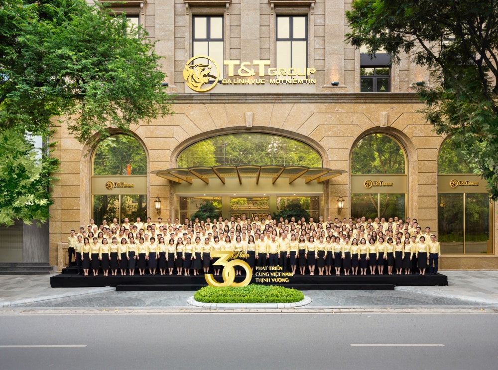 T&T Group hiện nay đã trở thành một Tập đoàn kinh tế tư nhân đa ngành hàng đầu Việt Nam