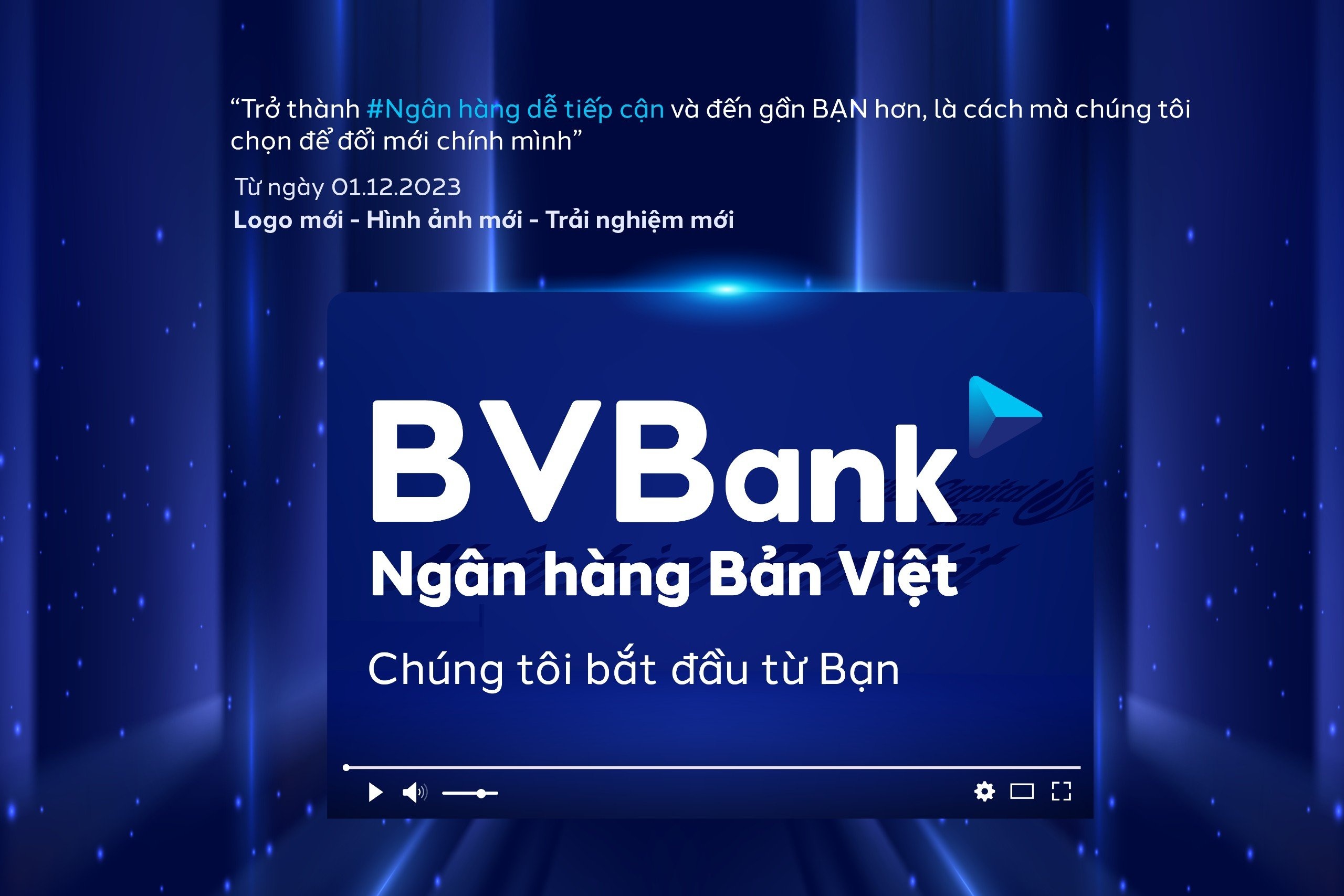 Ngân hàng Bản Việt ra mắt bộ nhận diện thương hiệu mới