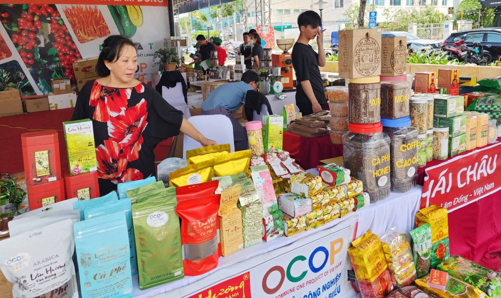 Nhiều địa phương quảng bá sản phẩm OCOP tại Đà Nẵng